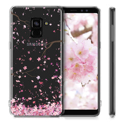 Samsung Galaxy A8 (2018) transparente Silikon Handyhülle