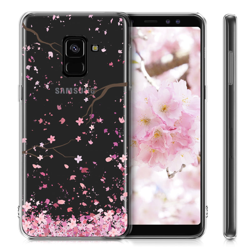 kwmobile Case kompatibel mit Samsung Galaxy A8 (2018) - Hülle Silikon transparent