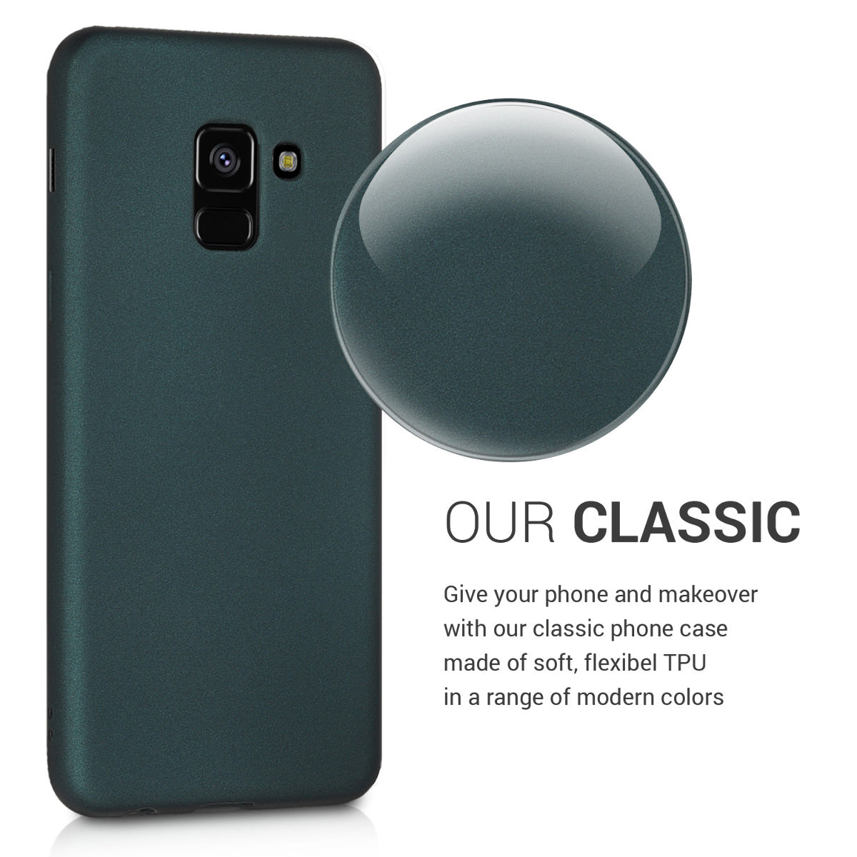 Samsung Galaxy A8 (2018) Silikon Handyhülle