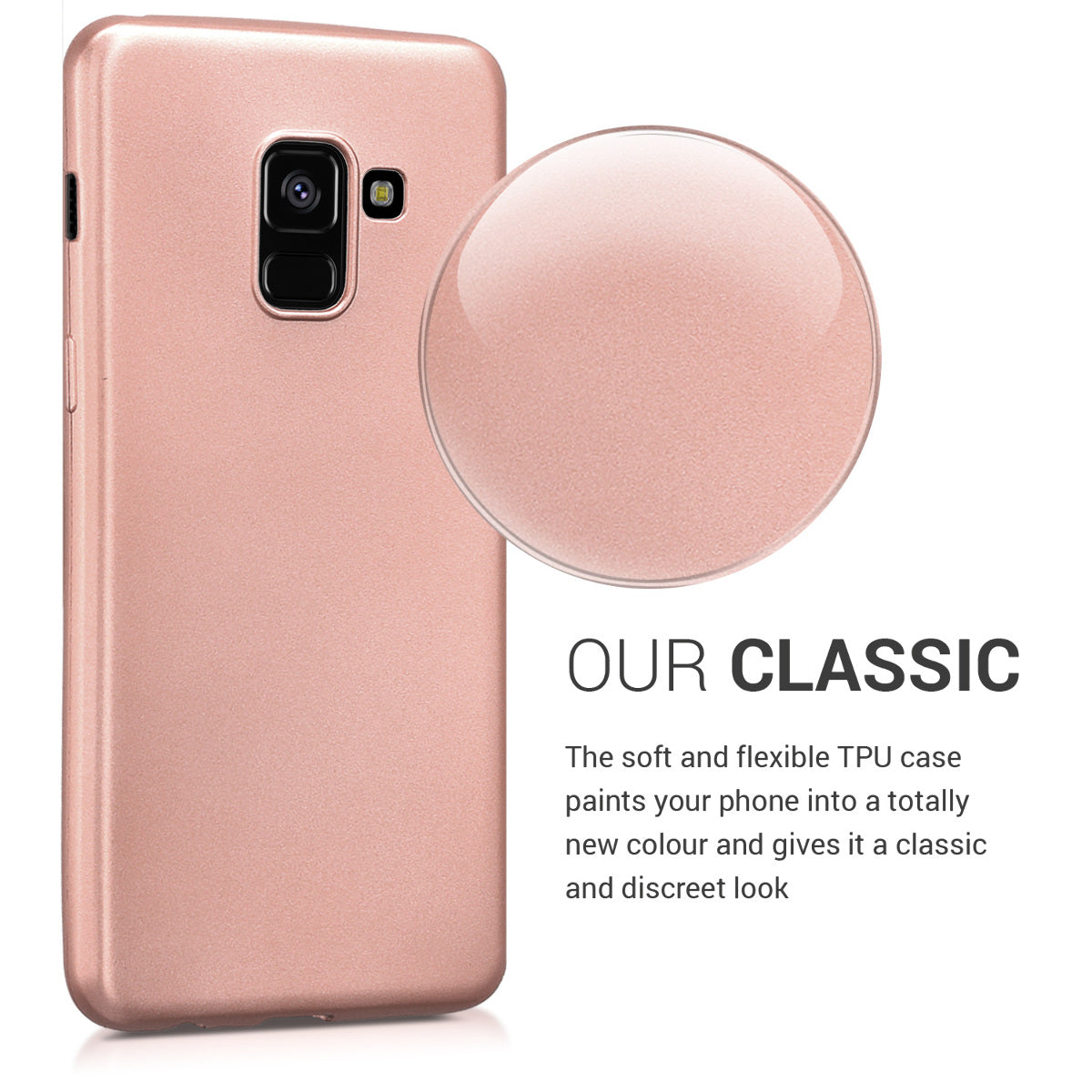 Samsung Galaxy A8 (2018) Silikon Handyhülle