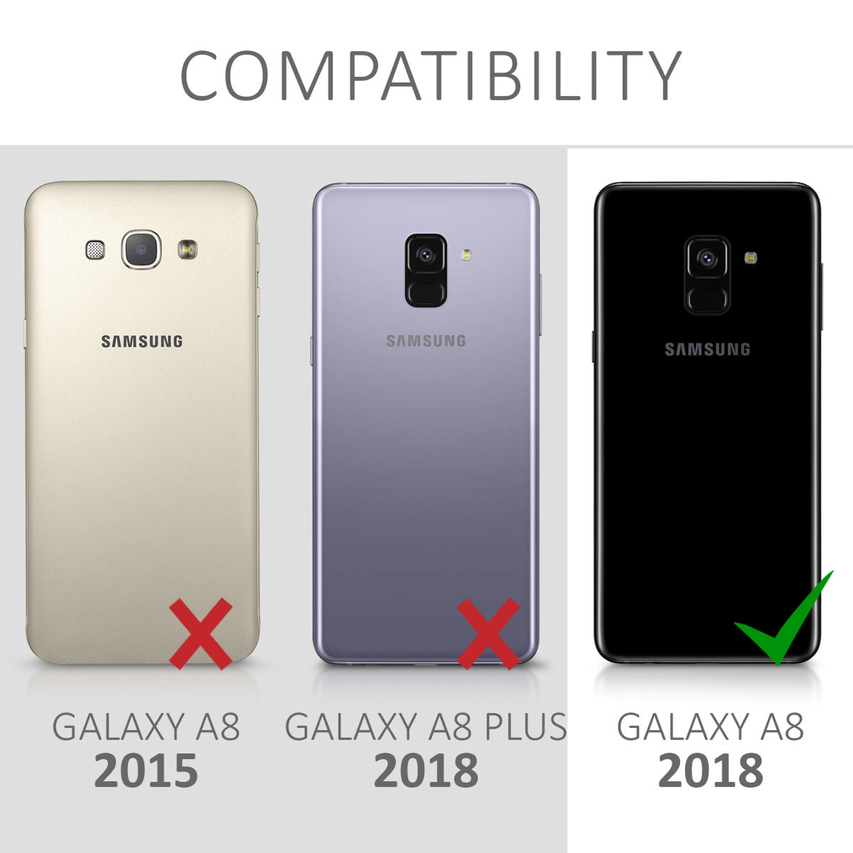 Samsung Galaxy A8 (2018) Silikon Handyhülle