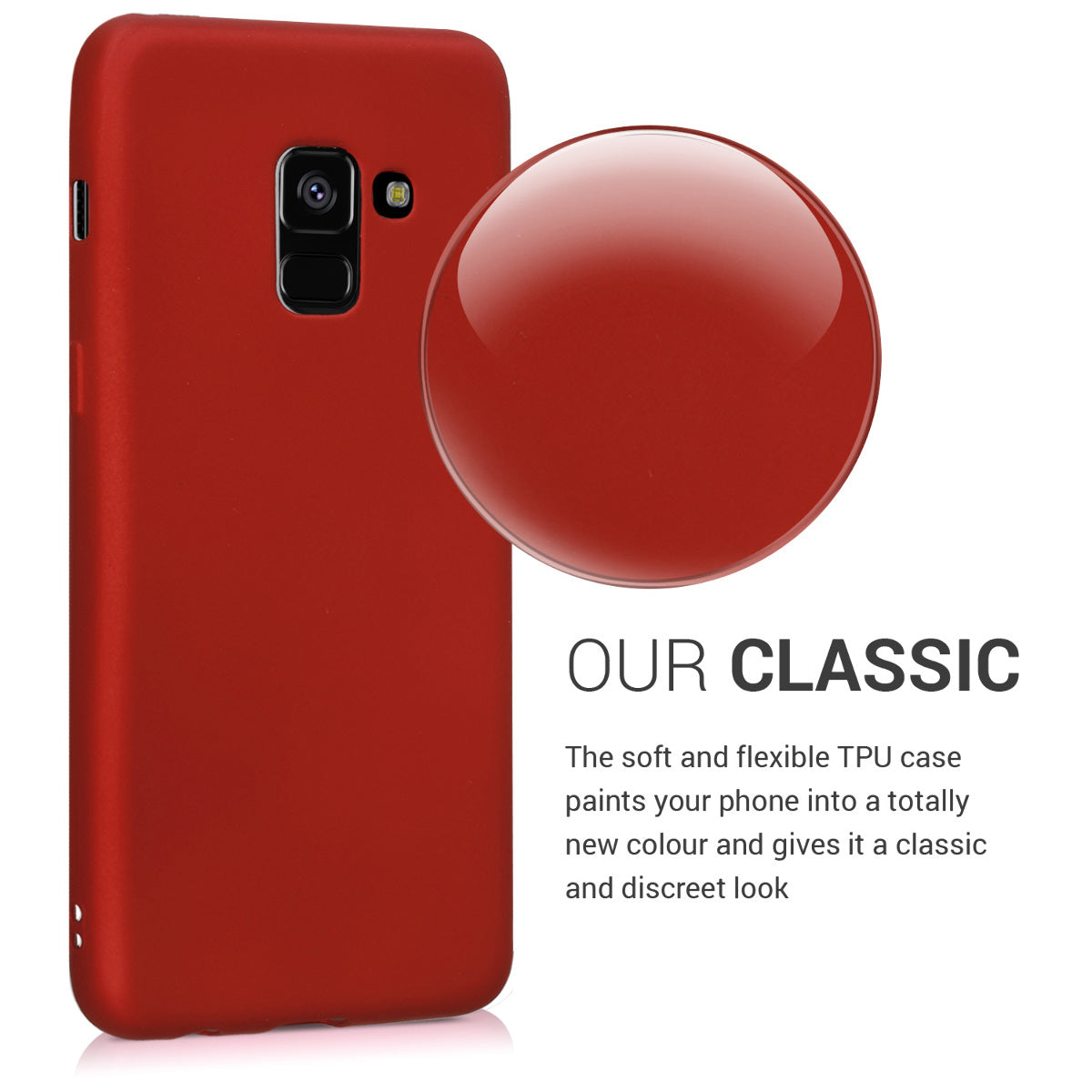 Samsung Galaxy A8 (2018) Silikon Handyhülle