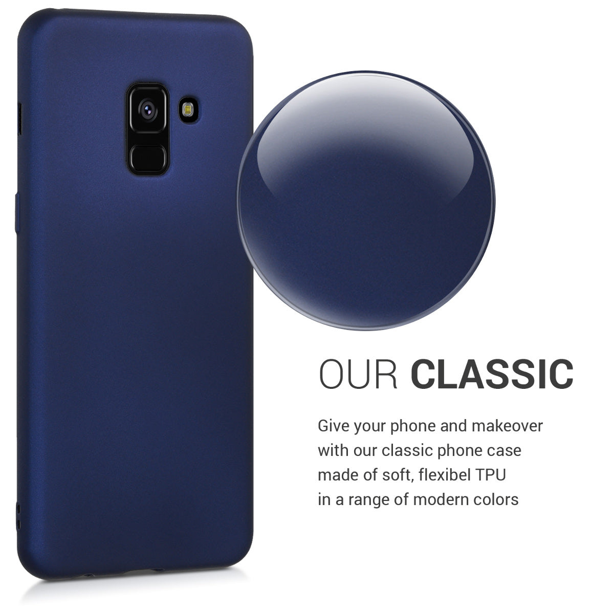 Samsung Galaxy A8 (2018) Silikon Handyhülle