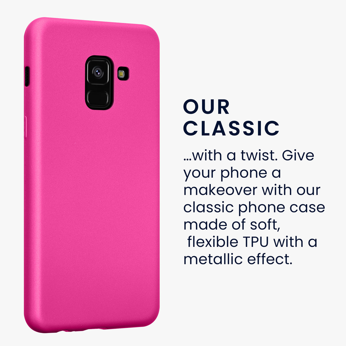 Samsung Galaxy A8 (2018) Silikon Handyhülle