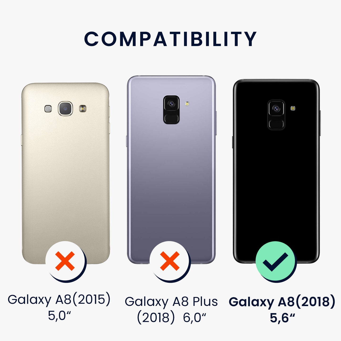 Samsung Galaxy A8 (2018) Silikon Handyhülle