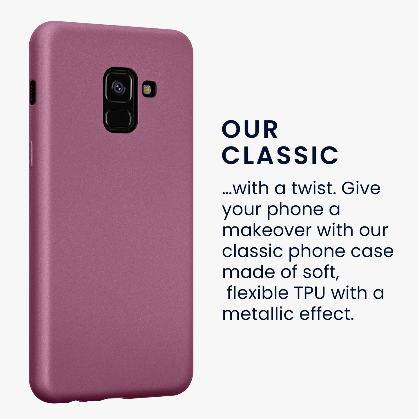 Samsung Galaxy A8 (2018) Silikon Handyhülle