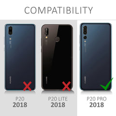 Huawei P20 Pro stoßfestes Holz Hardcase mit TPU Bumper Indische Sonne