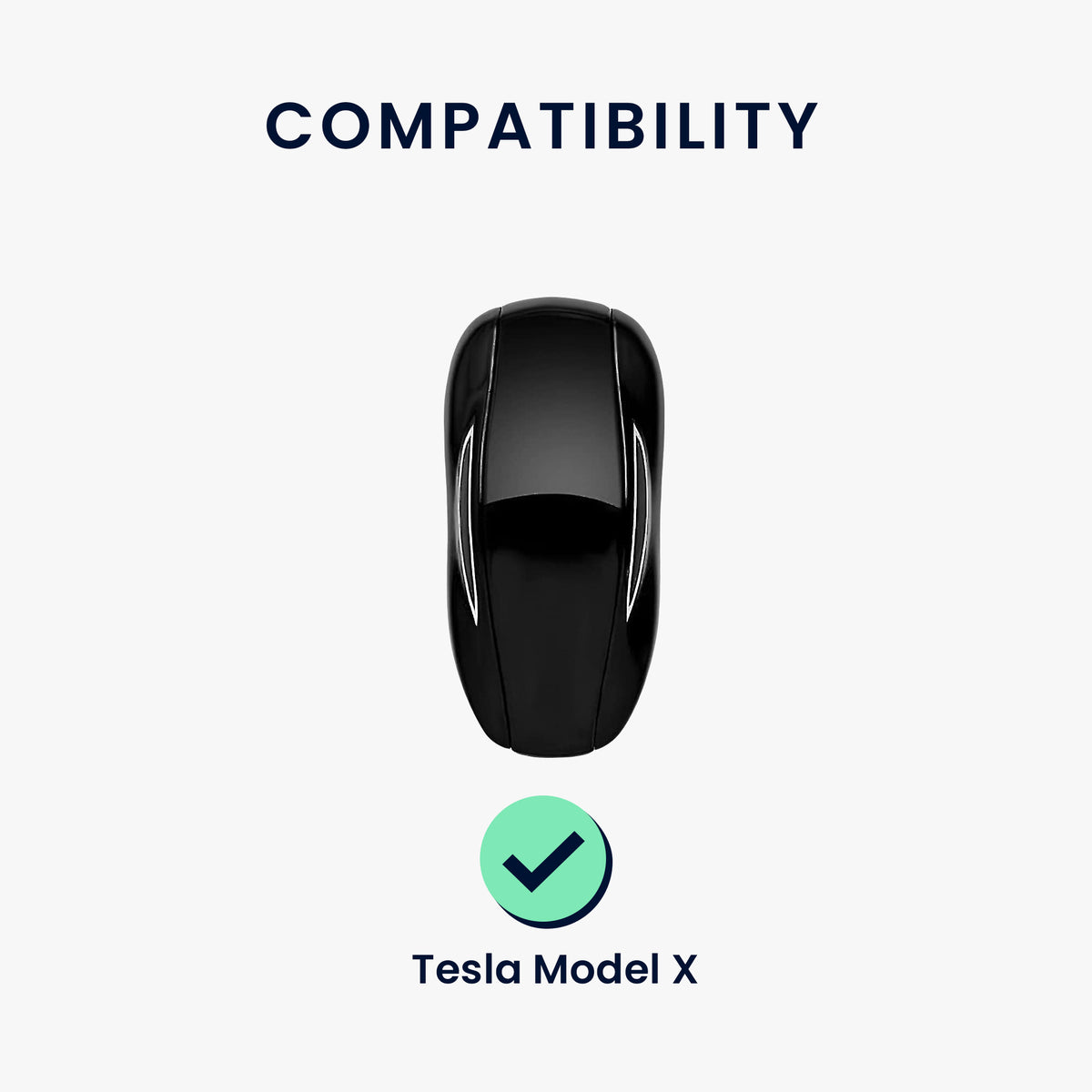 Tesla Model X Autoschlüssel Schlüsselhülle Silikon