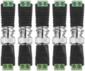 kwmobile BNC Stecker Adapter Set - BNC Stecker BNC Buchse Terminal Block Steckverbinder - für z.B. Mini Kamera CCTV