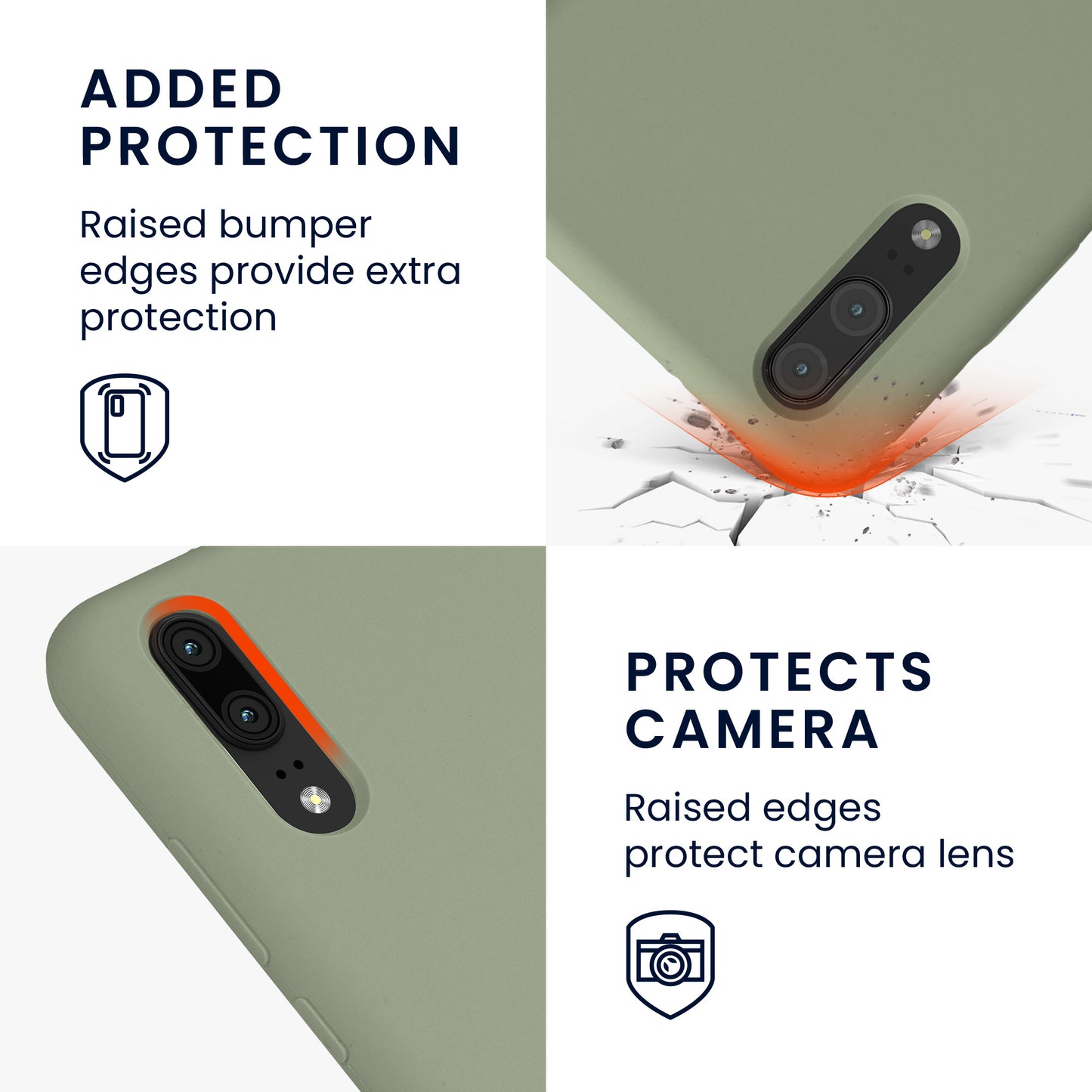 Huawei P20 Silikon Handyhülle