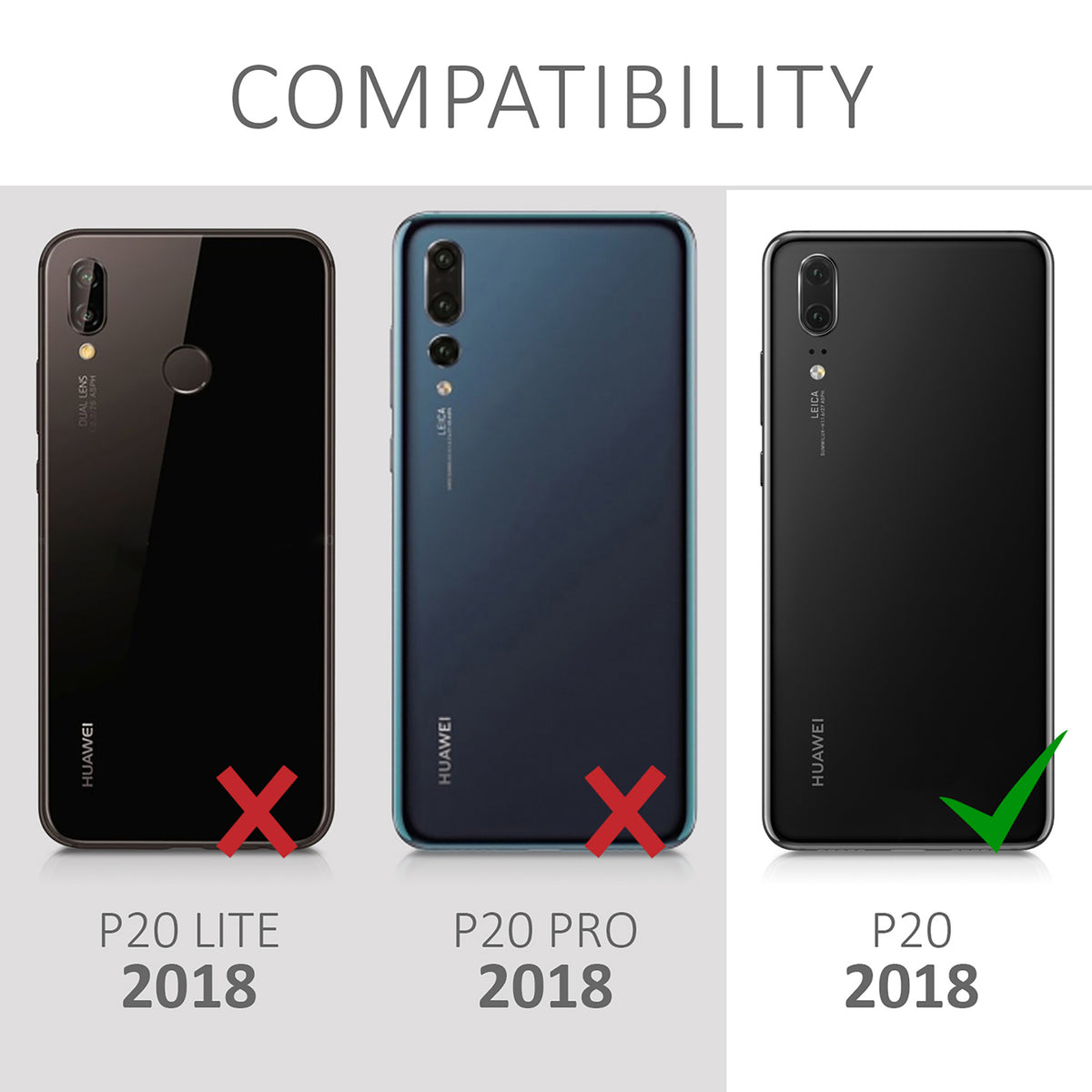 Huawei P20 Silikon Handyhülle