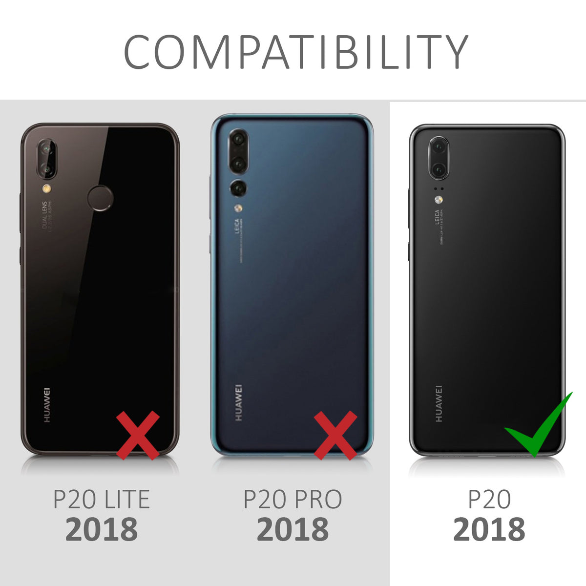Huawei P20 Silikon Handyhülle