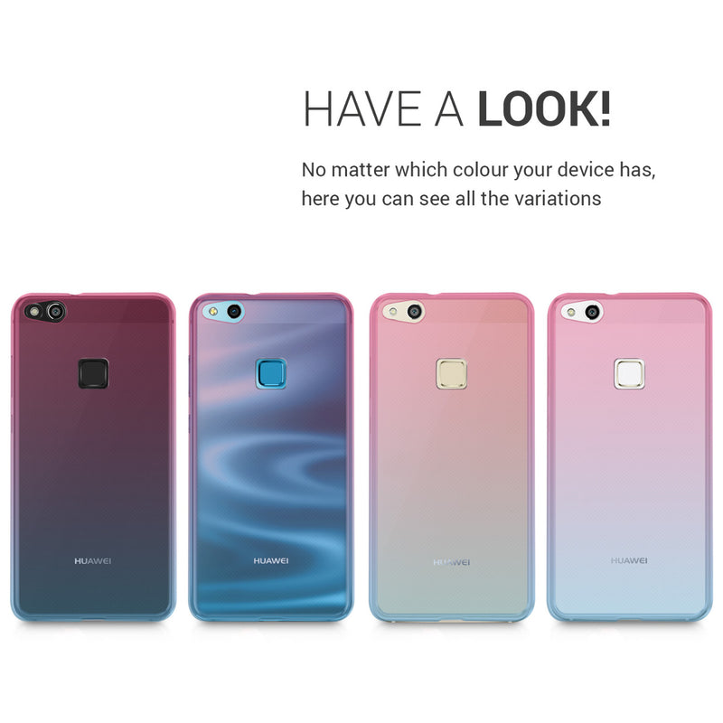 kwmobile Case kompatibel mit Huawei P10 Lite - Hülle Handy - Handyhülle Transparent