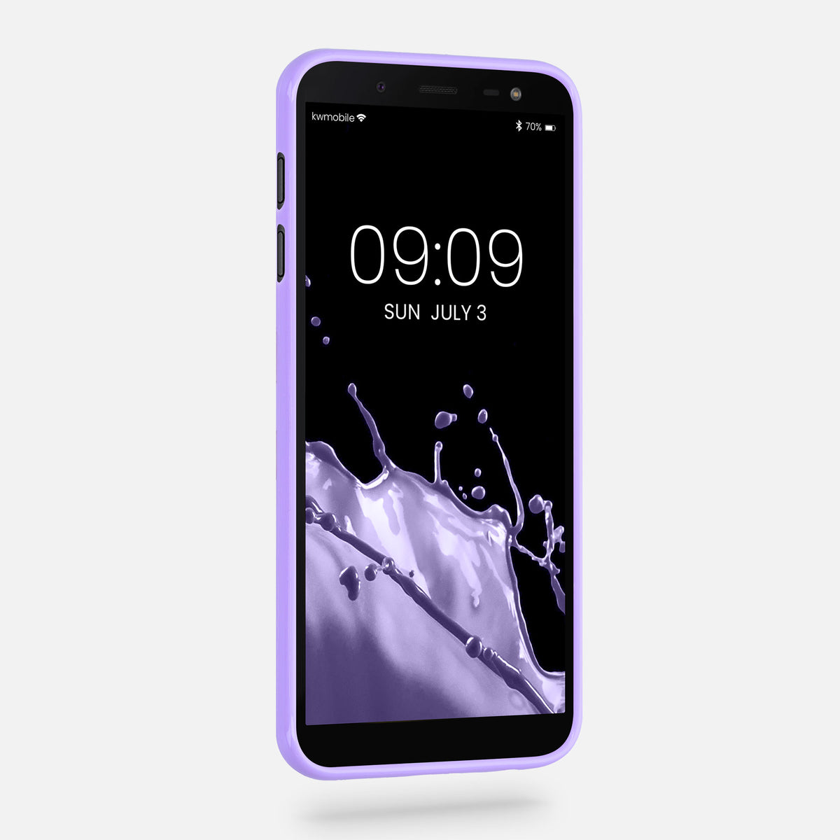 kwmobile Handyhülle für Samsung Galaxy J6 - Kabelloses Laden - Schutzhülle Cover