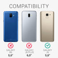 kwmobile Handyhülle für Samsung Galaxy J6 - Kabelloses Laden - Schutzhülle Cover
