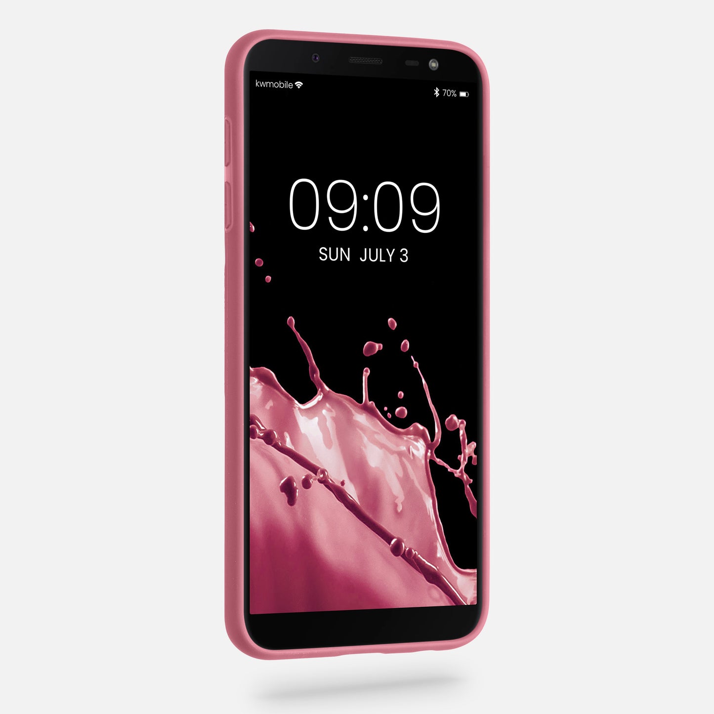 kwmobile Handyhülle für Samsung Galaxy J6 - Kabelloses Laden - Schutzhülle Cover
