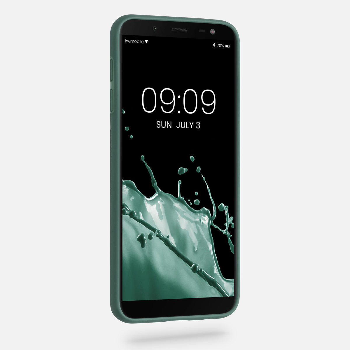 kwmobile Handyhülle für Samsung Galaxy J6 - Kabelloses Laden - Schutzhülle Cover