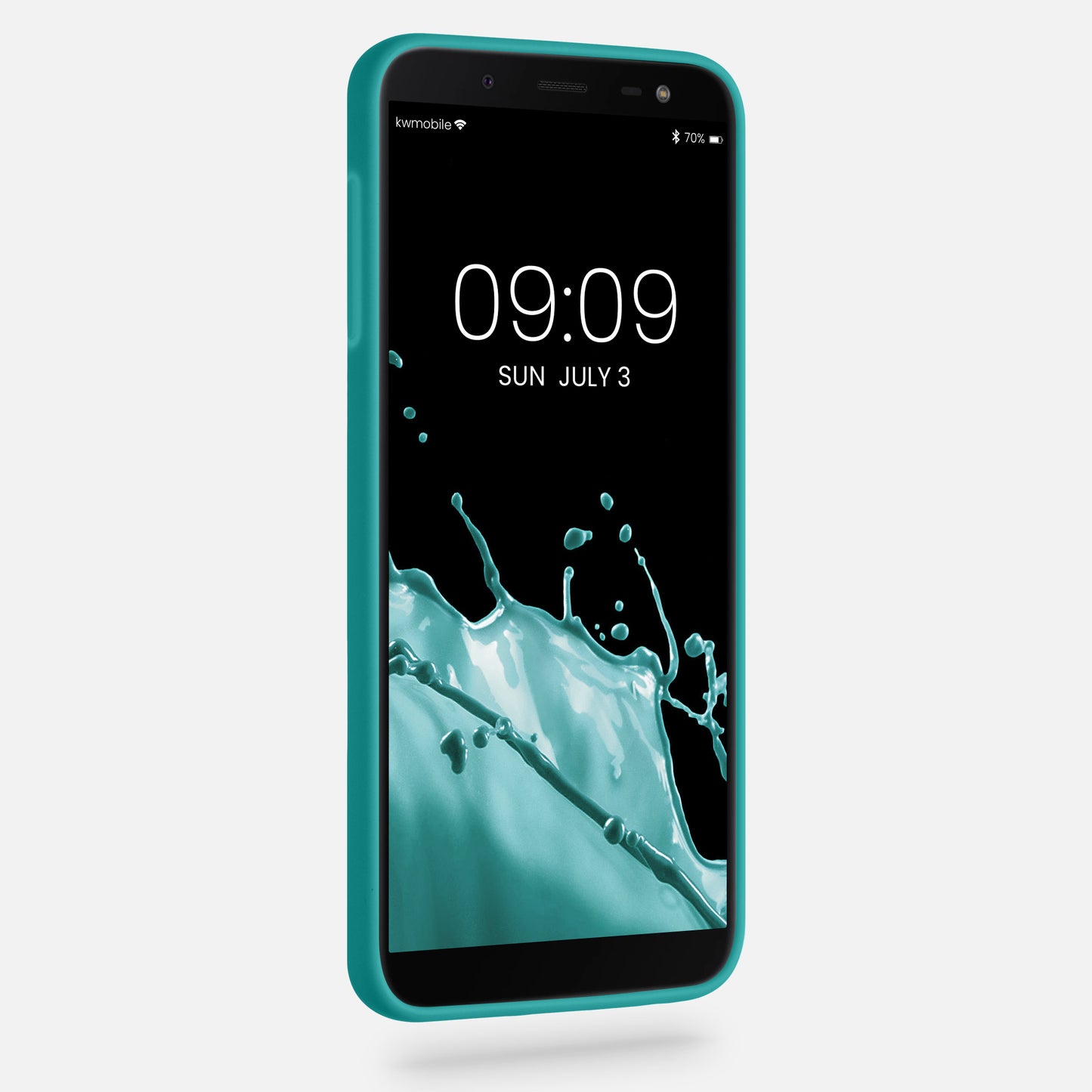 kwmobile Handyhülle für Samsung Galaxy J6 - Kabelloses Laden - Schutzhülle Cover