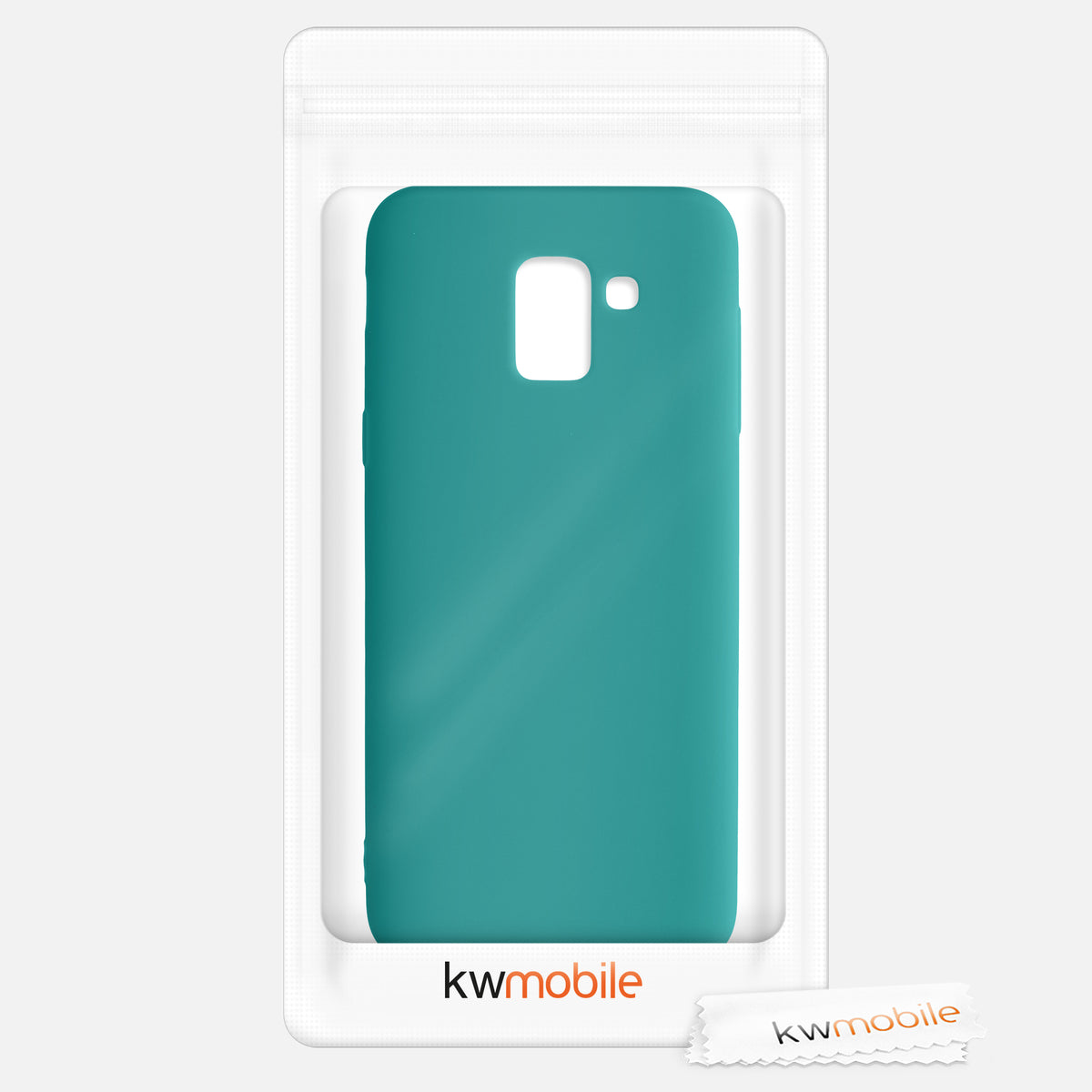 kwmobile Handyhülle für Samsung Galaxy J6 - Kabelloses Laden - Schutzhülle Cover