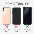 kwmobile Handyhülle für Apple iPhone XR - Schutzhülle Cover - Kabelloses Laden