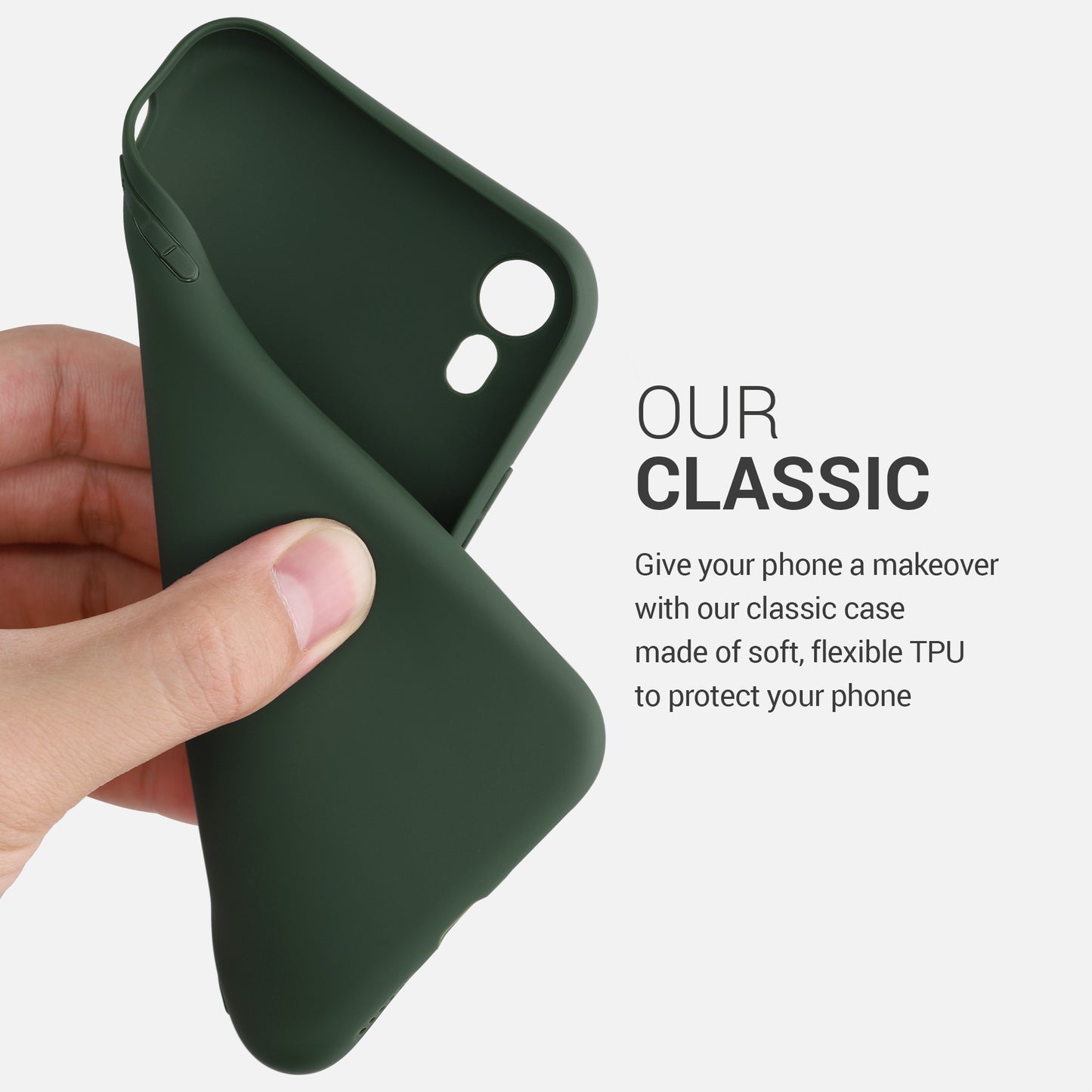 kwmobile Handyhülle für Apple iPhone XR - Schutzhülle Cover - Kabelloses Laden