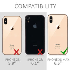 iPhone XS Max Handyhülle Silikon Hellblau