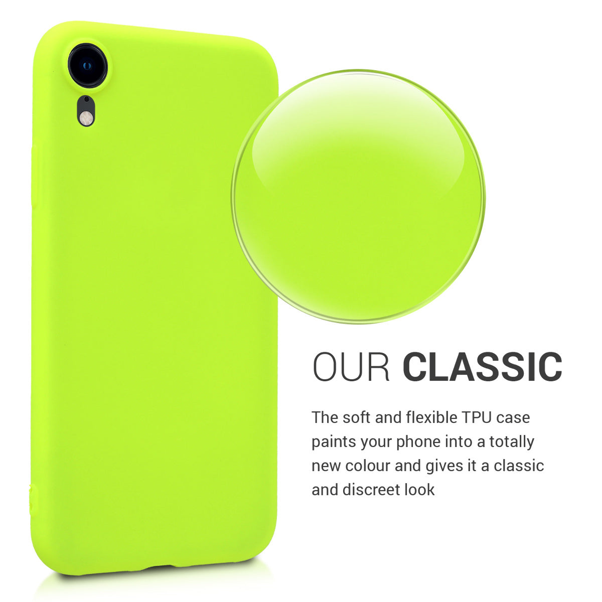 kwmobile Handyhülle für Apple iPhone XR - Kabelloses Laden - Schutzhülle Cover