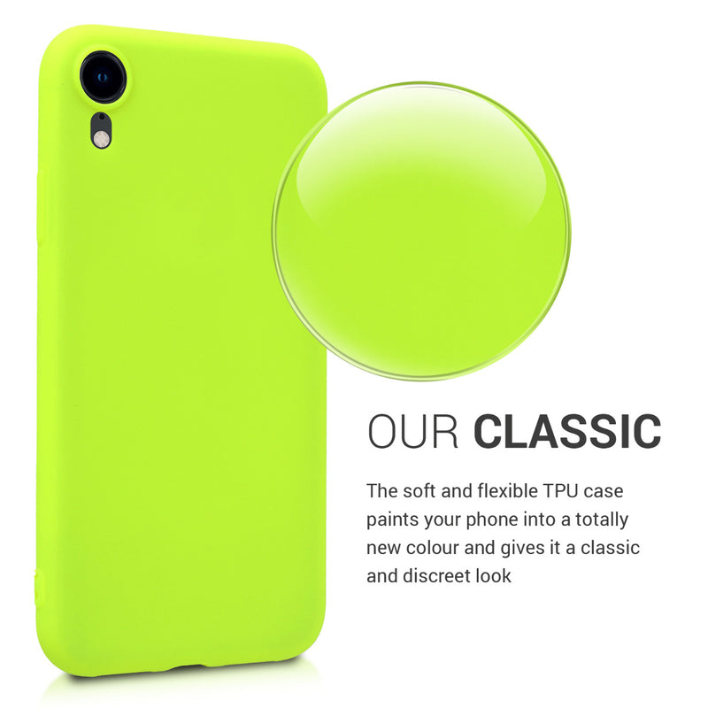 kwmobile Handyhülle für Apple iPhone XR - Kabelloses Laden - Schutzhülle Cover