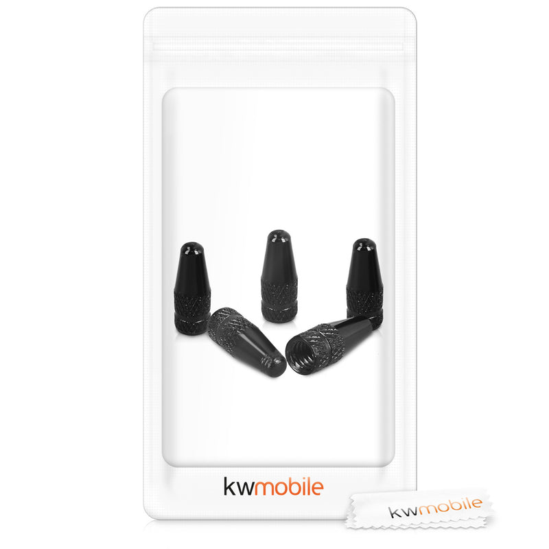 kwmobile Fahrrad Ventilkappen Abdeckung - Fahrradventil Sclaverandventil Kappen - Mountainbike Rad Ventildeckel