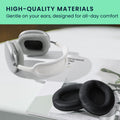 kwmobile Ohr Polster für Sennheiser HD201 / HD206 / HD180 / HD200 Pro Ohrpolster Ersatz Ohrpolster Kopfhörer Ersatzteile Kopfhörer Ersatzpolster für Over Ear Headphones