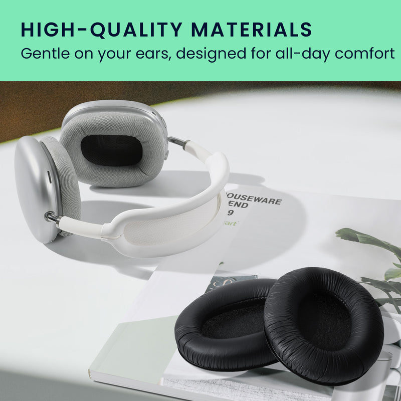 kwmobile Ohr Polster für Sennheiser HD201 / HD206 / HD180 / HD200 Pro Ohrpolster Ersatz Ohrpolster Kopfhörer Ersatzteile Kopfhörer Ersatzpolster für Over Ear Headphones