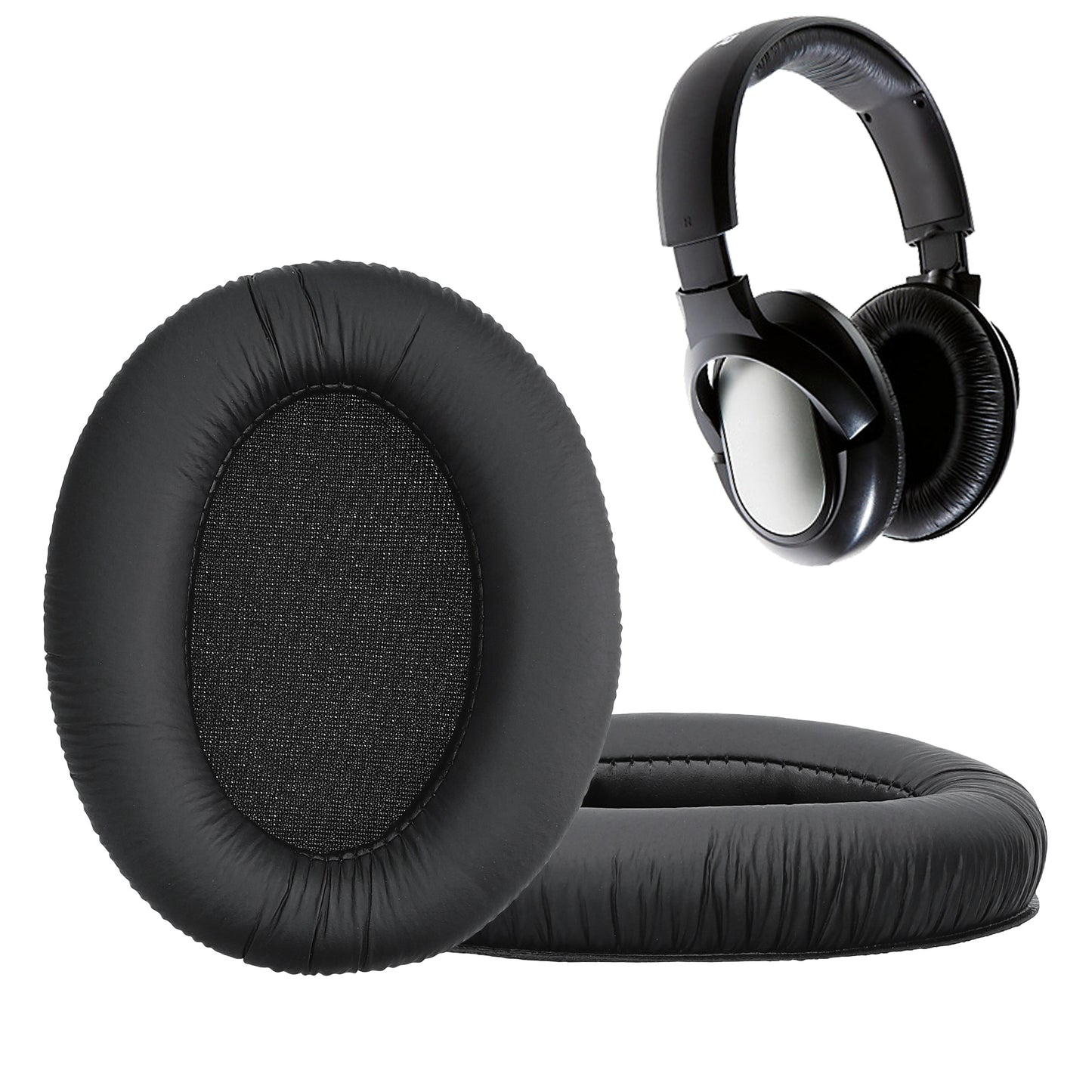 kwmobile Ohr Polster für Sennheiser HD201 / HD206 / HD180 / HD200 Pro Ohrpolster Ersatz Ohrpolster Kopfhörer Ersatzteile Kopfhörer Ersatzpolster für Over Ear Headphones