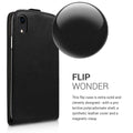 kwmobile Schutzhülle kompatibel mit Apple iPhone XR - Hülle Handy - Flip Case Handyhülle