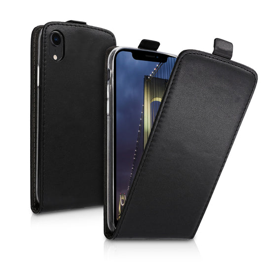 kwmobile Schutzhülle kompatibel mit Apple iPhone XR - Hülle Handy - Flip Case Handyhülle