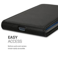 kwmobile Schutzhülle kompatibel mit Apple iPhone XR - Hülle Handy - Flip Case Handyhülle