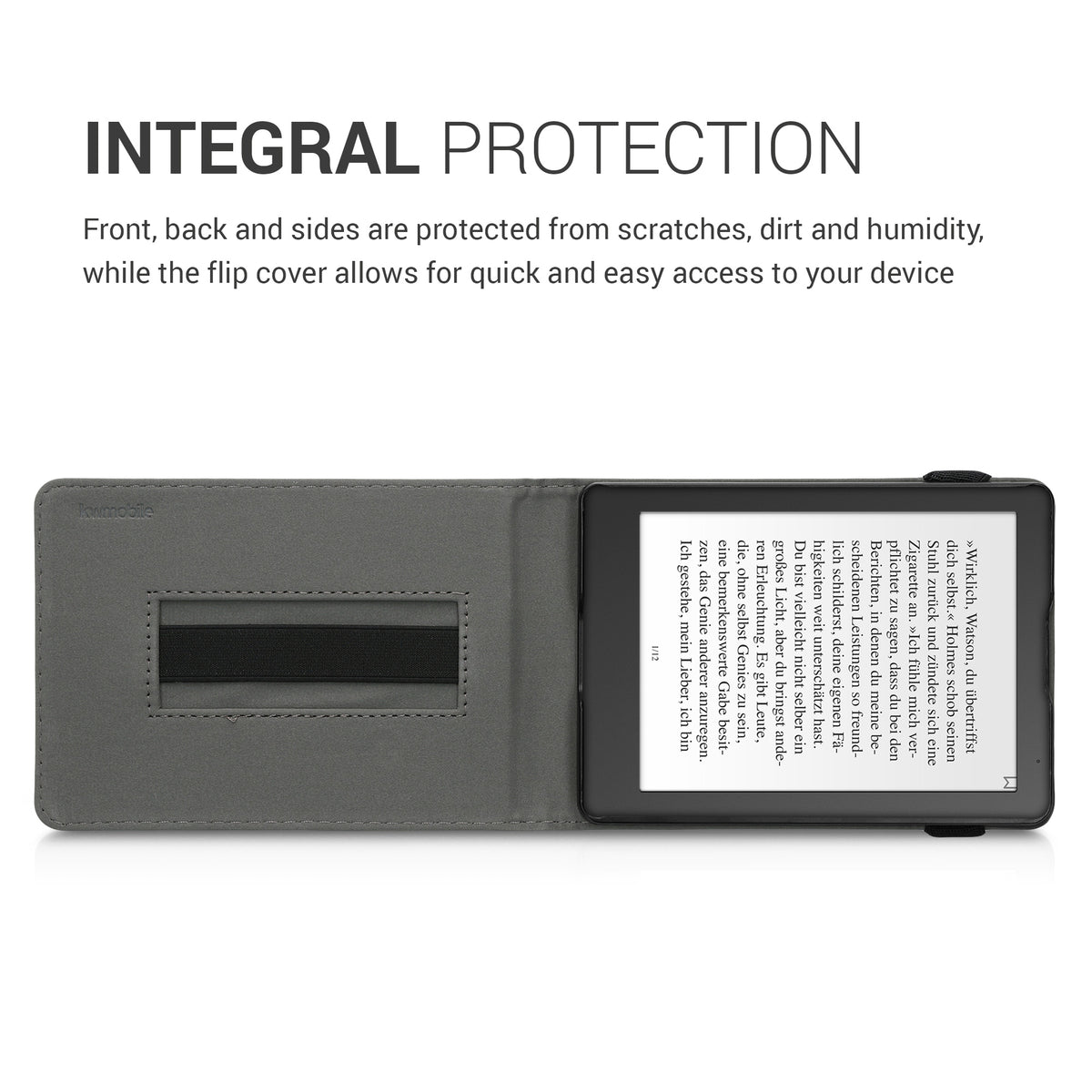 Kobo Aura Edition 2 Hülle mit Schlaufe und Ständer