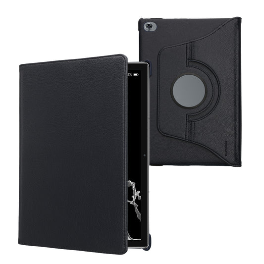 kwmobile Schutzhülle kompatibel mit Huawei MediaPad M5 Lite 10 - Hülle 360° Tablet Cover Case Dunkelblau Dunkelblau  