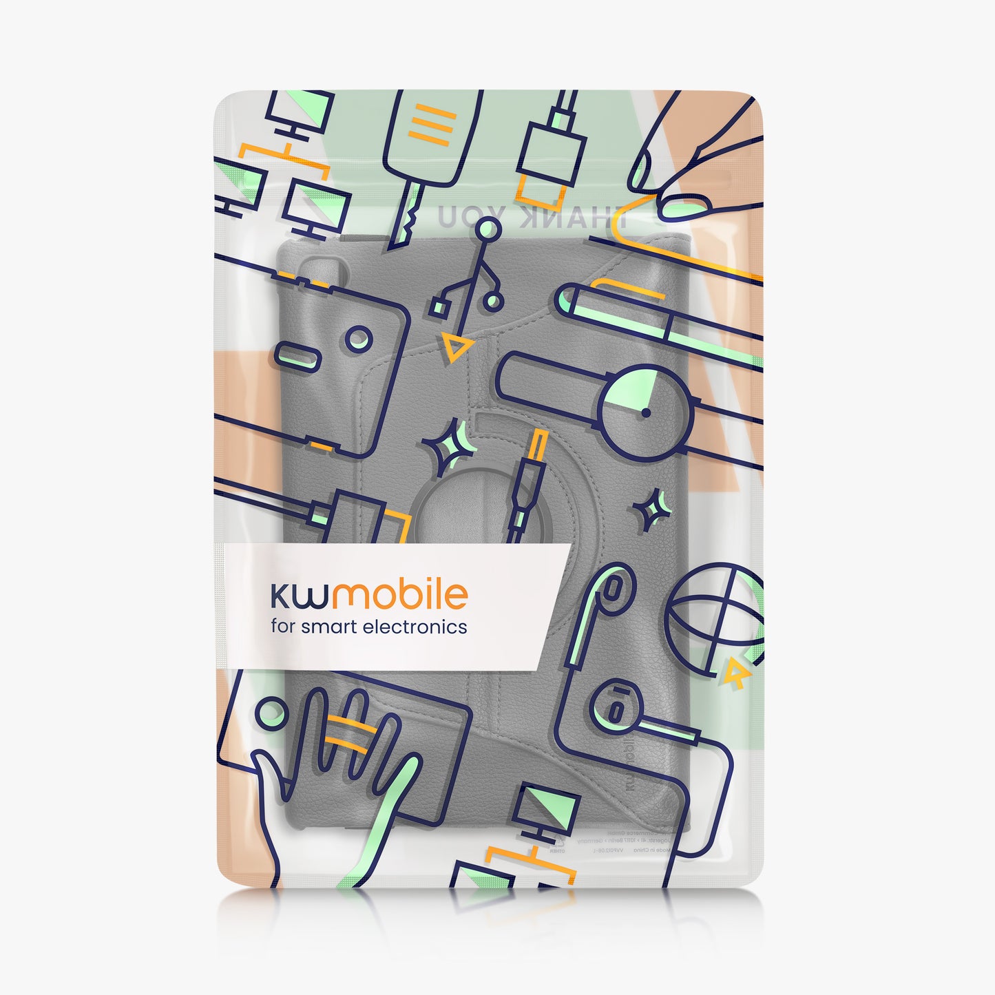 kwmobile Schutzhülle kompatibel mit Huawei MediaPad M5 Lite 10 - Hülle 360° Tablet Cover Case