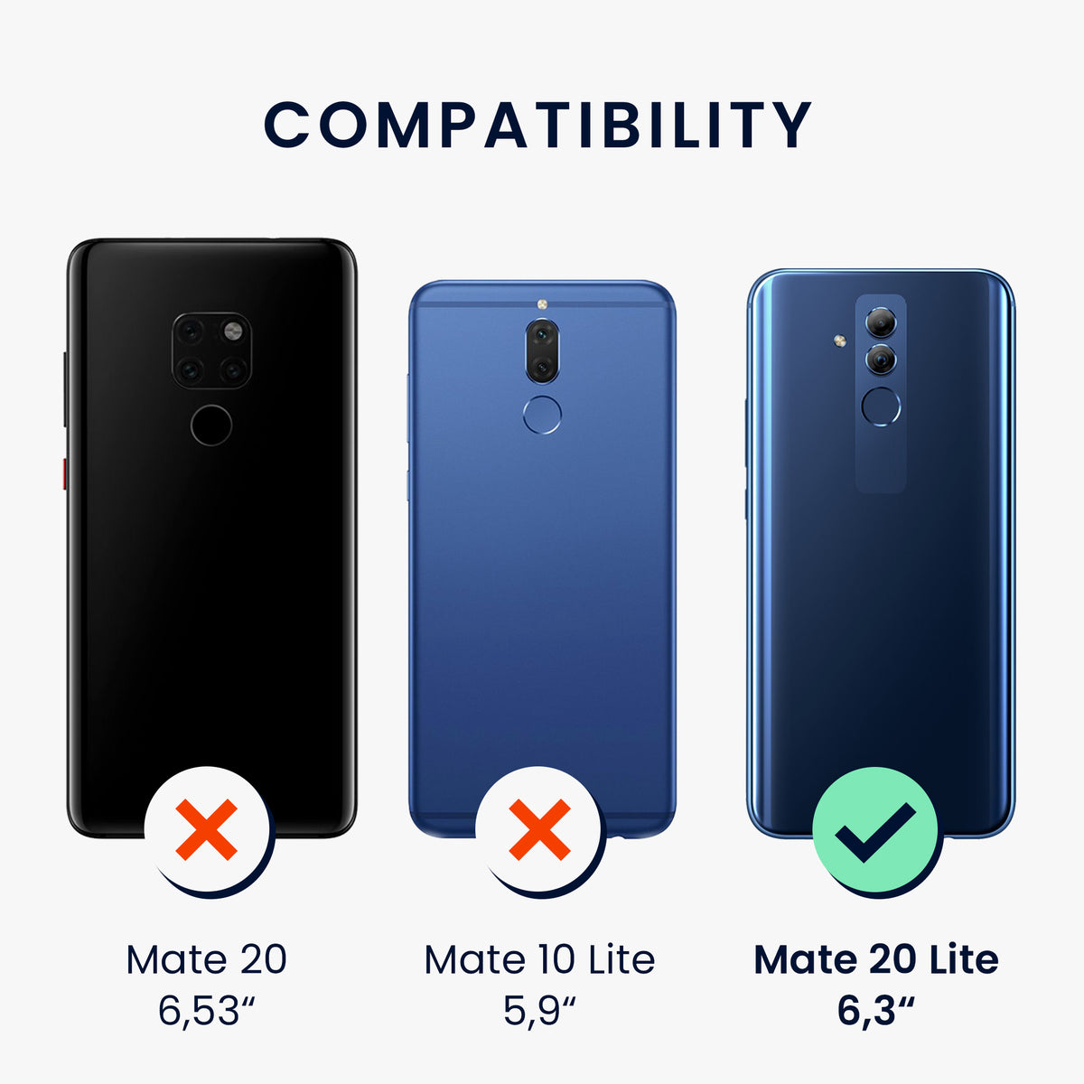Huawei Mate 20 Lite metallische Handyhülle