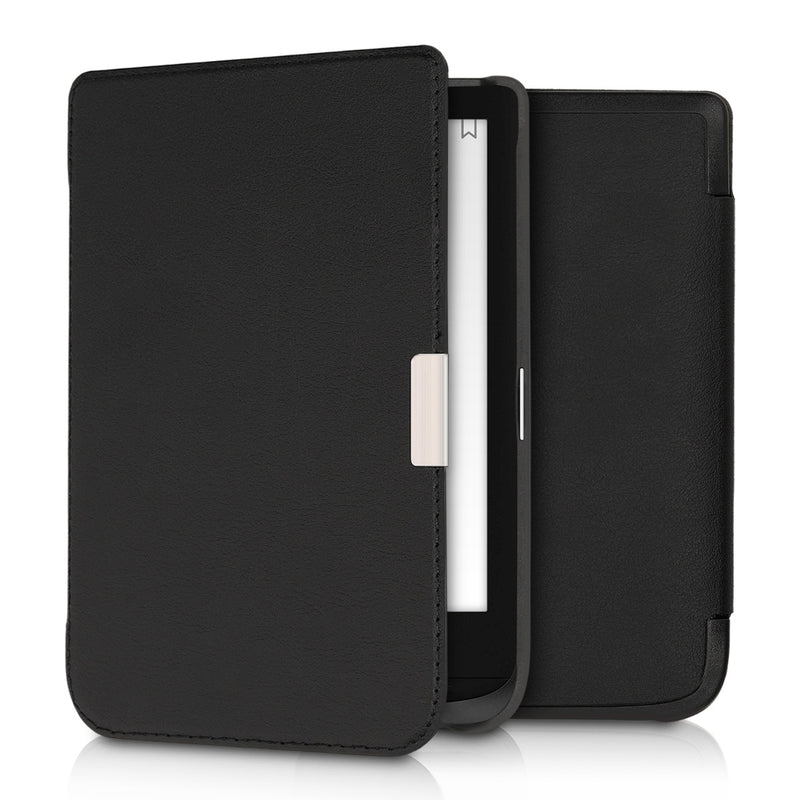 Kunstleder Hülle kompatibel mit Pocketbook Touch Lux 4/5/Touch HD 3/Color (2020)/ Vivlio Lux 5