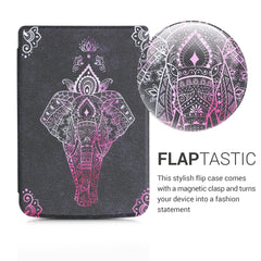 eReader Flip Case für Pocketbook Touch Lux 4/5/Touch HD 3/Color (2020)/ Vivlio Lux 5 mit Auto-Sleep