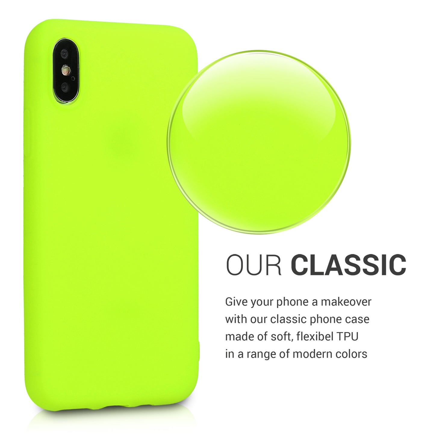 kwmobile Handyhülle für Apple iPhone XS Hülle - Schutzhülle Cover