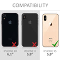 kwmobile Handyhülle für Apple iPhone XS Hülle - Schutzhülle Cover