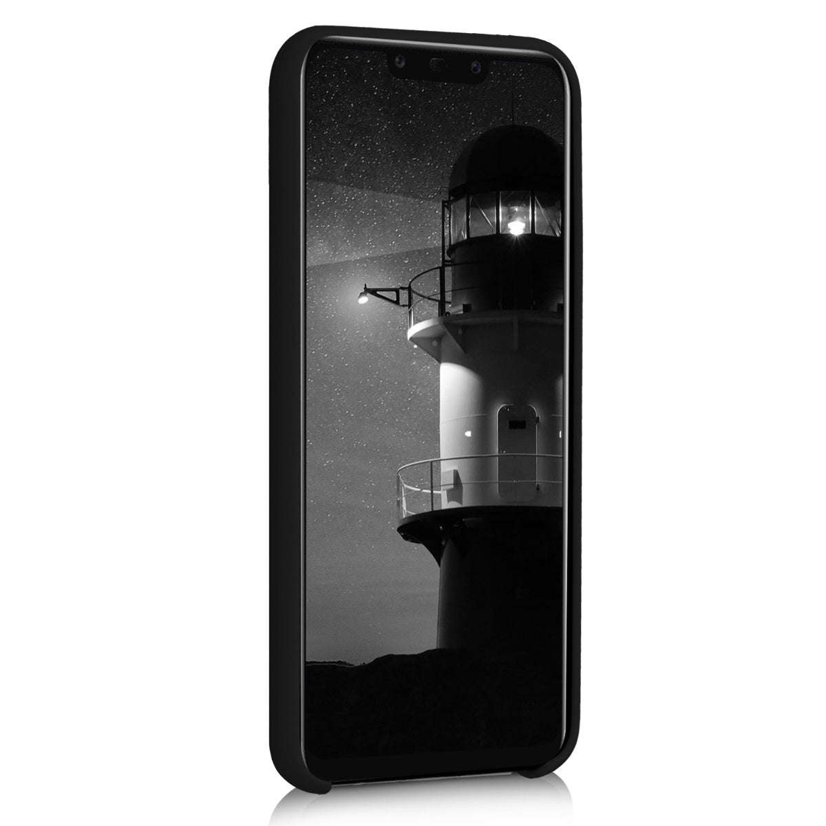 kwmobile Handyhülle für Huawei Mate 20 Lite Hülle - Case Silikon - Kabelloses Laden - Schutzhülle Cover