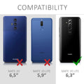 kwmobile Handyhülle für Huawei Mate 20 Lite Hülle - Case Silikon - Kabelloses Laden - Schutzhülle Cover