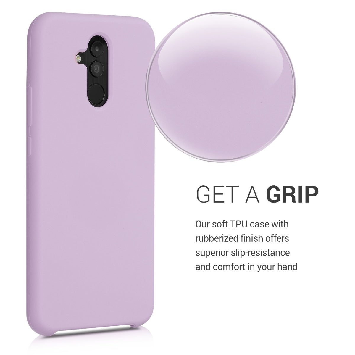 kwmobile Handyhülle für Huawei Mate 20 Lite Hülle - Case Silikon - Kabelloses Laden - Schutzhülle Cover