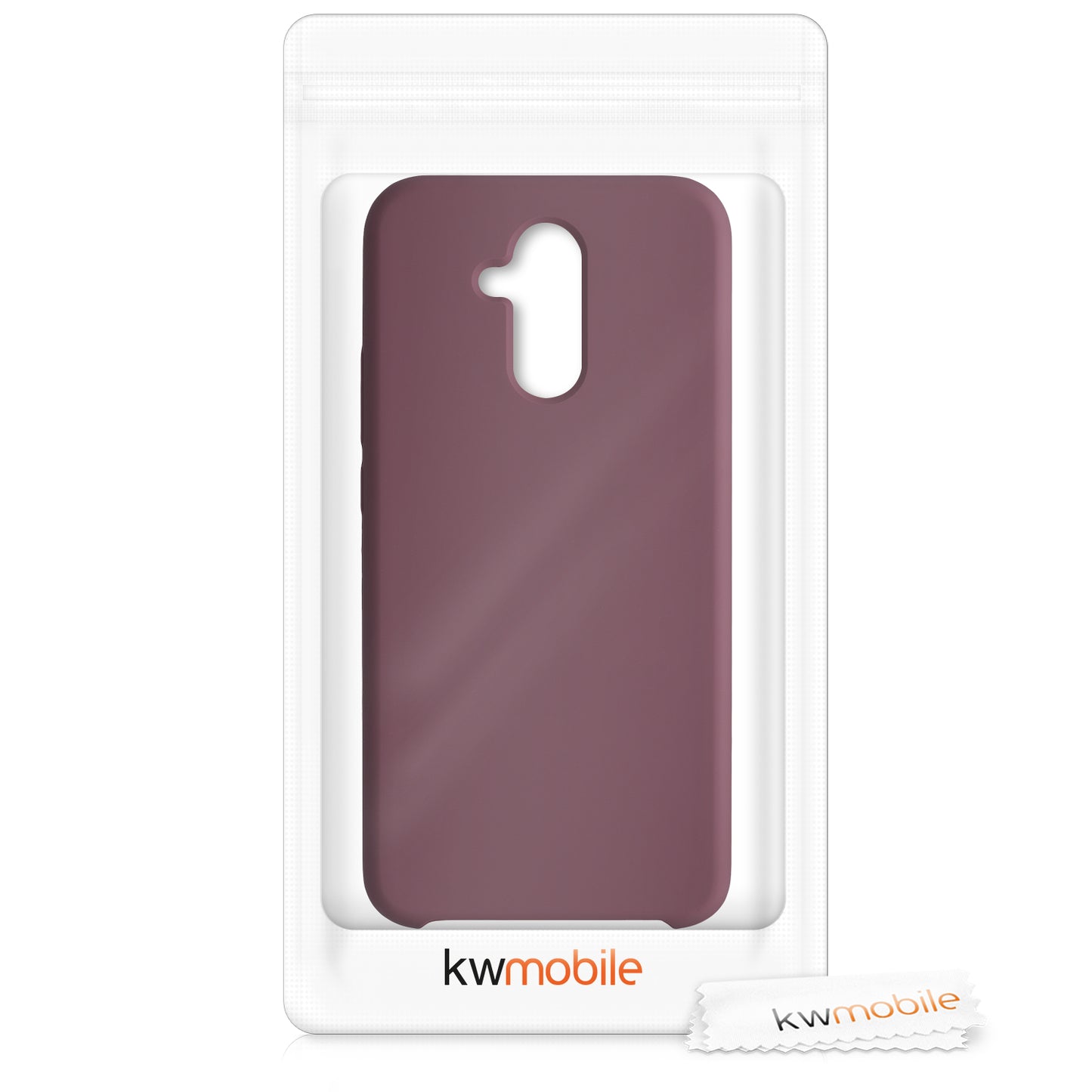 kwmobile Handyhülle für Huawei Mate 20 Lite Hülle - Case Silikon - Kabelloses Laden - Schutzhülle Cover