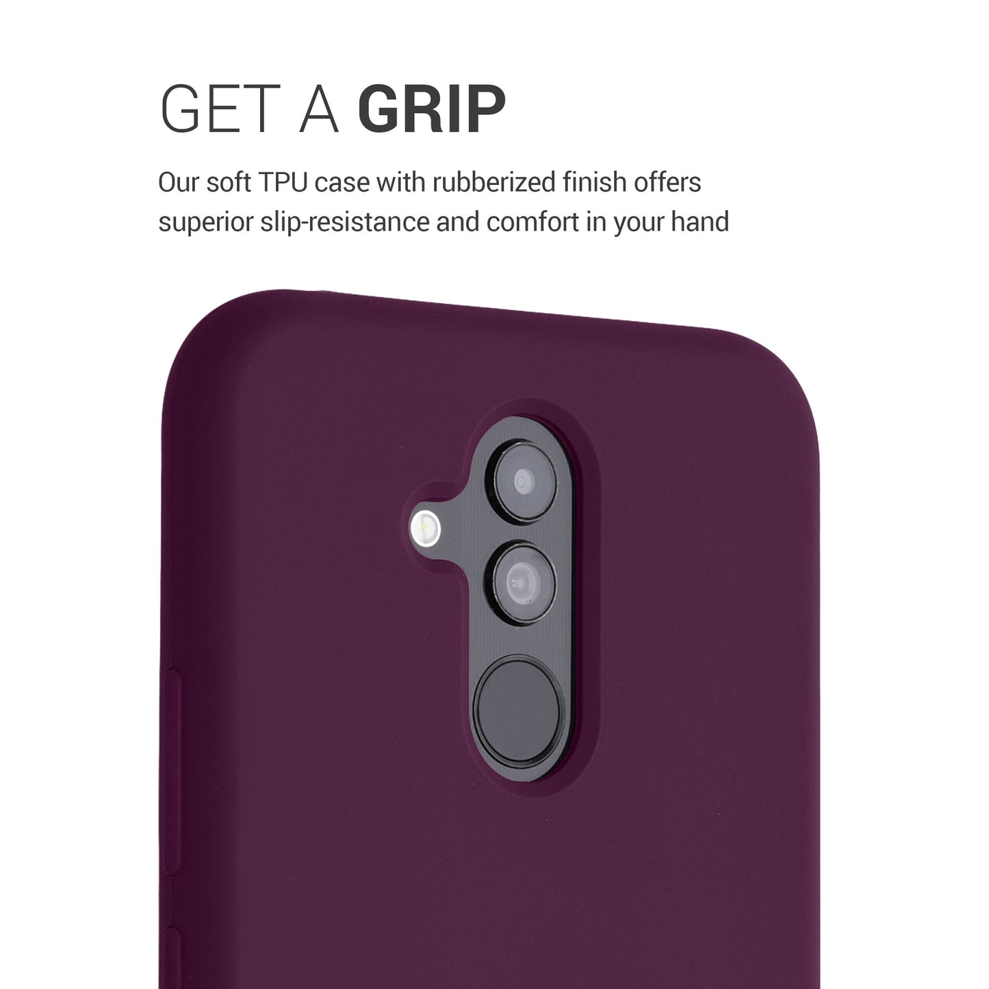 kwmobile Handyhülle für Huawei Mate 20 Lite Hülle - Case Silikon - Kabelloses Laden - Schutzhülle Cover