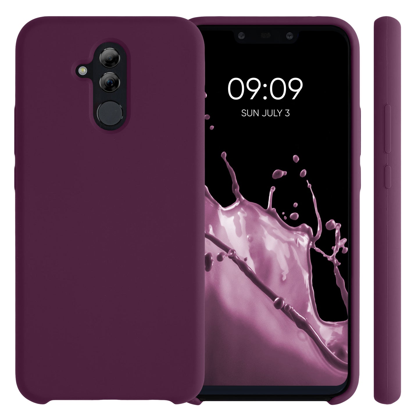 kwmobile Handyhülle für Huawei Mate 20 Lite Hülle - Case Silikon - Kabelloses Laden - Schutzhülle Cover