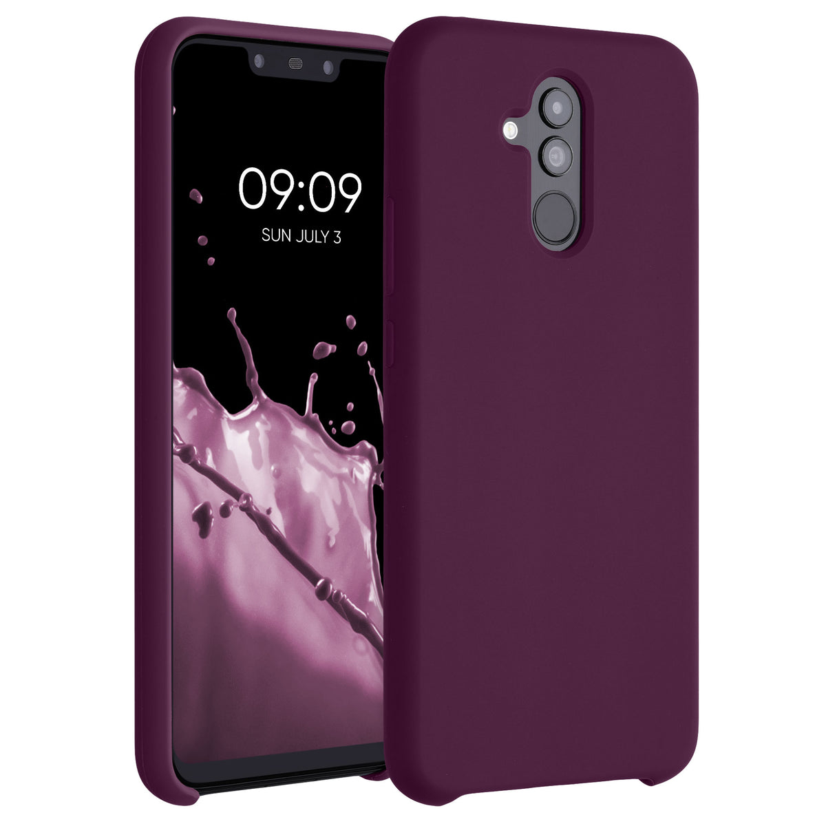 kwmobile Handyhülle für Huawei Mate 20 Lite Hülle - Case Silikon - Kabelloses Laden - Schutzhülle Cover